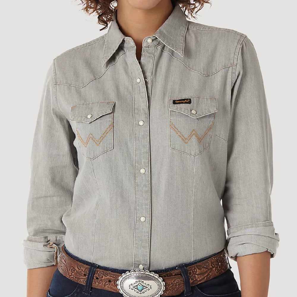 Buy Just Country Womens Jahna Half Button Work Shirt (50505) Pink Online  Australia